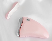 Appareil Gua Sha pour thérapie chaude et froide, équipement de beauté amincissant le visage, en alliage de chrome, masseur manuel pour lifting du visage en V, raffermissant et tenseur