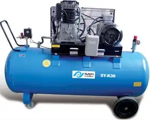 SAYI-K30 8bar 5.5kw带300L储气罐液压泵系统压缩机哈特压制活塞空气压缩机