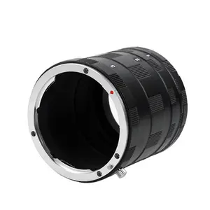 Macro Close up Photographie Tube d'extension en aluminium pour Canon Nikon,<span class=keywords><strong>Sony</strong></span> Pentax Olympus Fuji DSLR Camera - Product Image 1