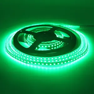 5M/Roll DC 24V Flex LED Strip 5050 SMD 120 LEDs/m Preto/Branco FPC Cor Única RGB Barra de Luz para TV Decoração de Fundo