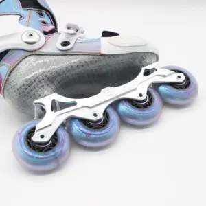 Factory Professional Customized Skating Carbon Fibre Skates Speed Shoes With 72mm Big 4 Wheel