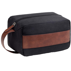 Bolsa de Aseo para <span class=keywords><strong>Hombre</strong></span> con Logotipo Personalizado, Exclusiva, Grande, Impermeable, para Viajes, Bolsa de Almacenamiento de Accesorios de Aseo - Product Image 1