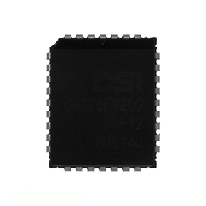 Fabricante Canal Memoria 32 LCC (J Lead) CAT28LV64GI20 Componentes Electrónicos - Product Image 1