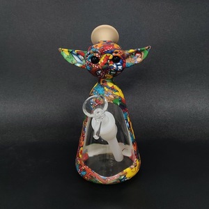 Pipa de Hookah de Vidrio con Forma de Ángel Colorida, Mini, con Cazoleta y Tubo, para Uso en Escritorio - Product Image 3