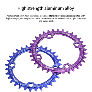 DECKAS 96BCD 104BCD plateaux ovales chaîne ronde anneau pièces pédalier 30T 32T/34T/36T/38T vtt vélo de route anneau de chaîne de vélo - Product Image 5