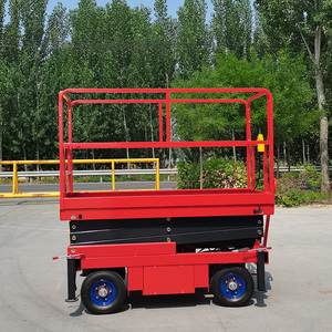 Plateforme élévatrice à ciseaux hydraulique électrique à batterie mobile, 4-18 m, remorquable, pour le levage de personnes - Product Image 6