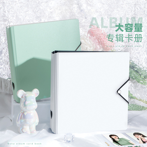 Reliure pour photocards A4/A5, grand format, 4/9 grilles, avec attache à anneau en <span class=keywords><strong>D</strong></span>, <span class=keywords><strong>album</strong></span> <span class=keywords><strong>photo</strong></span> de 3 pouces, porte-photos, reliure coréenne Kpop - Product Image 2