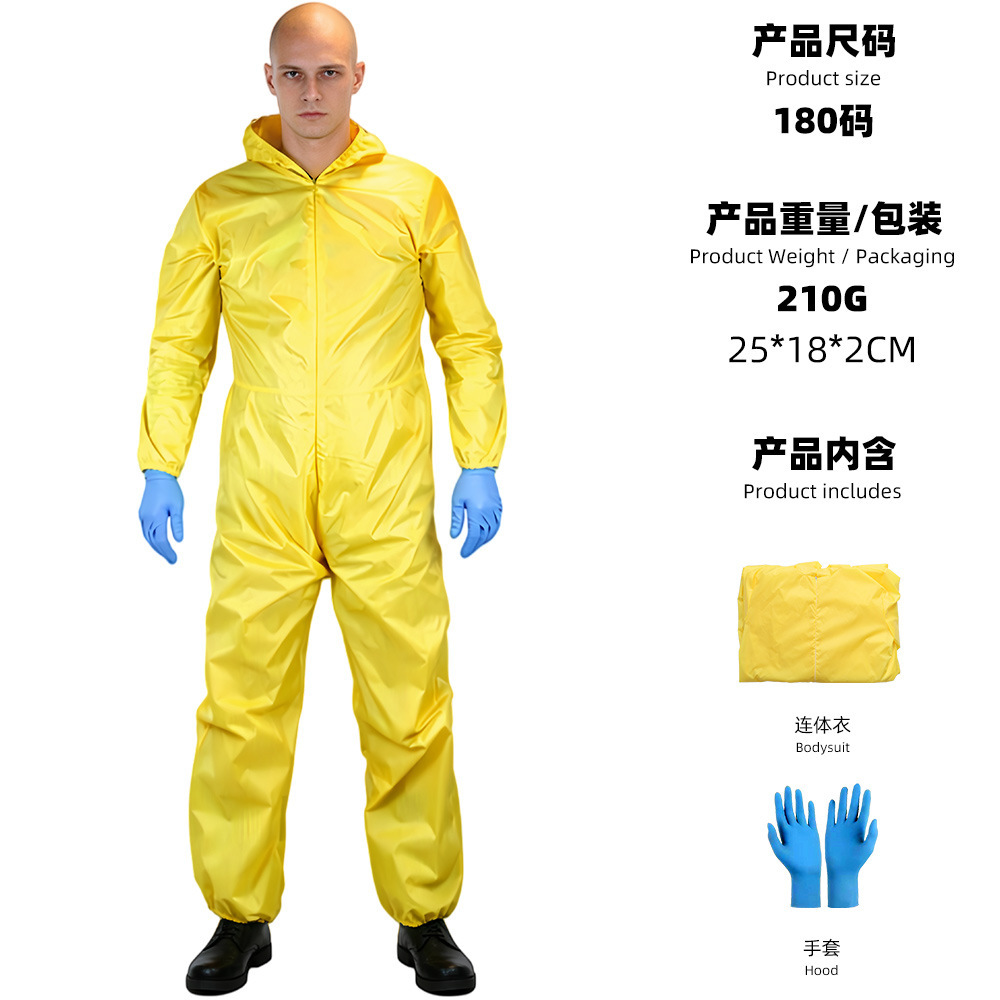Body et gants jaunes Breaking Bad
