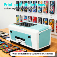 Impresora UV de Cama Plana XP600 de 2400DPI de Alta Velocidad y Tamaño Compacto con Conectividad USB para Aplicaciones en Tazas, Artículos de Golf, Flexibles y Huevos