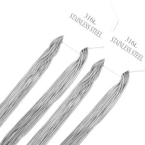 Chaîne de collier plaquée <span class=keywords><strong>or</strong></span> 2mm 45cm, en <span class=keywords><strong>or</strong></span>/argent, à la mode, tendance, bon marché - Product Image 3