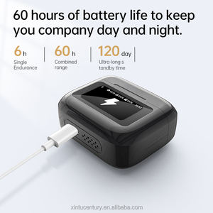 หูฟังเอียร์บัด ANC Tws ปรับแต่งเสียงเบสพิเศษแบตเตอรี่50Hrs ชาร์<span class=keywords><strong>จ</strong></span>เร็ว4ไมค์ตัดเสียงรบกวนหูฟังสำหรับเล่น<span class=keywords><strong>เก</strong></span>มแปลภาษา AI อั<span class=keywords><strong>จ</strong></span>ฉริยะ - Product Image 4