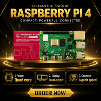 Raspberry Pi 4 Model B Papan Pengembangan BCM2711 Komputer Papan Tunggal Quad Core 1GB 2GB 4GB 8GB RAM Kit Pembelajaran AI
