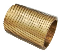 Anneaux d'aiguille en aluminium de pointe de rouleau perforant de TDF pour le film plastique/feuille/papier/n'importe quel matériel de feuille