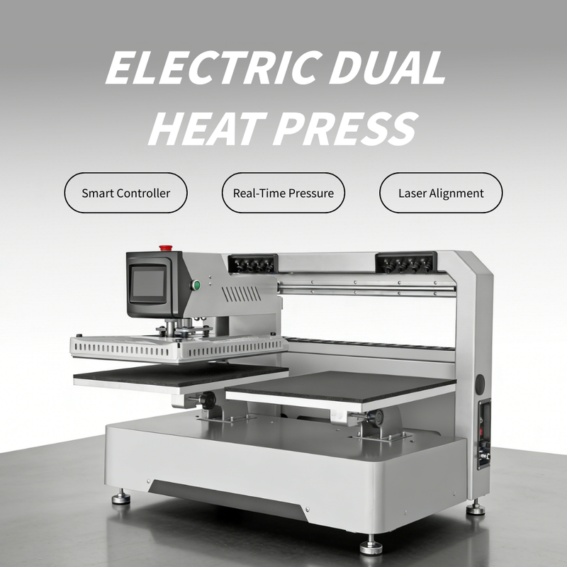 Professional 16x20 Electric Dual Station Heat