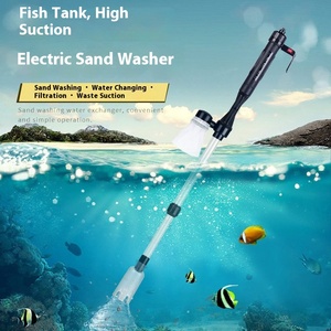 <span class=keywords><strong>LONDA</strong></span> Changeur d'eau automatique moderne pour aquarium, dispositif de nettoyage et d'aspiration des déchets, à piles, en plastique, écologique, intérieur/extérieur - Product Image 1