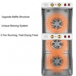 Máquina deshidratadora de frutas comercial eléctrica de 25 bandejas, deshidratador de alimentos - Product Image 6
