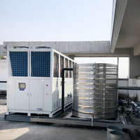 Température Ambiante Élevée 55 ℃   Refroidisseur à vis industriel refroidi par air pour le refroidissement des centres de données