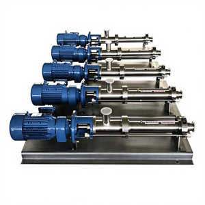 Pompe à vis à déplacement positif de technologie allemande pour la chaux, la crème de chaux <span class=keywords><strong>CaOH2</strong></span>, capacité de 35L/H à 12000L/H, pression de 6 à 12 bars, pompe précise - Product Image 1