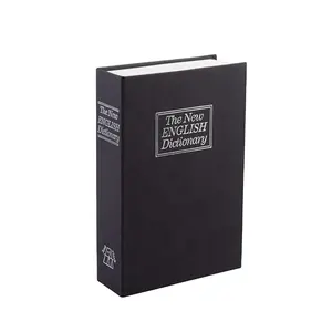 Safewell caixa de livro em forma de livro, seguro para escritório, dicionário secreto casa