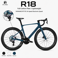 Vélo de route CYCTRAC R18 R7170 24 vitesses, cadre rigide en fibre de carbone léger, freins à disque hydrauliques, carbone Gravel Di 2