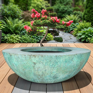 Pot de jardin extérieur toutes saisons en fibre de verre léger et écologique, 6 pièces, durable, du fabricant vietnamien Chau Viet Pottery - Product Image 3