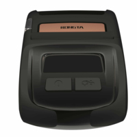 Printer Mini Portabel 58Mm, Printer Label Harga Lengket, Printer Label Kode Batang Pakaian untuk Logistik Gudang Restoran Takeout