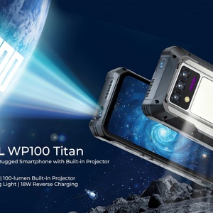 Pour Smartphone Projecteur Robuste WP100 Titan 33000mAh 1200 Lumens Lampe de Camping 200MP 16+512Go Android 14 5G Antichoc IP68 - Product Image 2
