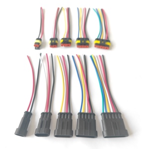Amp Superseal <span class=keywords><strong>2</strong></span> <span class=keywords><strong>3</strong></span> 4 5 6 Pin 1.5Mm Serie Connector Plug Automotive Led Licht Elektrische Kabelboom - Product Image 5