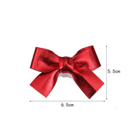 Ruban en satin crypté fait main, nœud décoratif pour boîte cadeau, emballage de festival, accessoires de bijouterie DIY, en stock, vente chaude