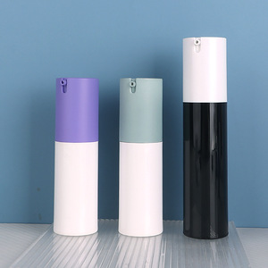 Botella de Loción al Vacío en Forma de U, Color Morado Esmerilado, 30 ml, Tipo Presión, Dispensador de Cosméticos de Viaje, Cuidado Corporal, Diseño Minimalista - Product Image 4