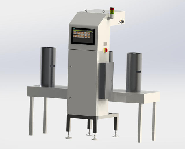 On the Conveyor Line After Filling Beer Keg Line Keg Leakage Inspection All in One Automation Optical Vision Inspection System