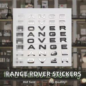 Wholesale Custom ABS Car Sticker Logo for Range <strong>Rover</strong> Front Hood or Rear Trunk Tailgate Emblem Nameplate <strong>Badge</strong> - Product Image 2