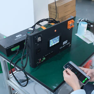 แผงด้านหน้าอัปเกรด V6-Pro ปลาไหลพร้อมเบรกเกอร์ที่ผ่านการรับรอง UL + JK-V19ฟิวส์คลาส-T ชุดอุปกรณ์ Lifepo4แบตเตอรี่51.2V กล่องเปล่า DIY - Product Image 4