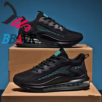 Chaussures de course sportives respirantes de haute qualité, taille plus, avec coussin d'air pour hommes