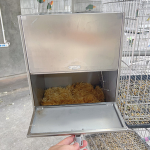 Nido Verticale in Acciaio Inossidabile e Bambù con Funzione di Incubazione Ecologica e Calda per Pappagalli e Uccelli - Product Image 3