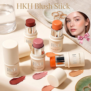 Bâton de contour, illuminateur et blush multifonctionnel HKH de haute qualité, effet minéral scintillant, marque privée, personnalisable, végétalien, crémeux, teinte claire - Product Image 1