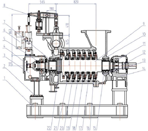 DTEC 200MW 증기 터빈 발전기 바이오매스 발전소 - Product Image 2