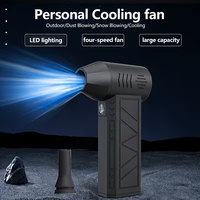 Ventilateur industriel mini haute puissance, souffleur turbo à grande vitesse, ventilateur portable sans fil pour le nettoyage de voitures et l'utilisation en extérieur