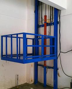 Ücretsiz özel ucuz küçük duvara monte endüstriyel ev garaj depo çalışma elektrikli kargo yük asansörü asansör uzaktan kumanda - Product Image 2