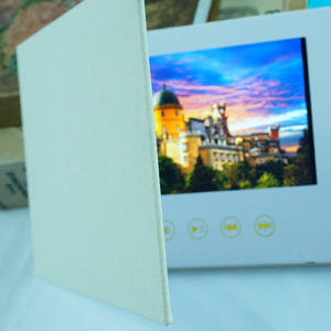 Льняная брошюра с ЖК-дисплеем - Product Image 2