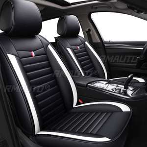 Housses de siège auto de haute qualité en cuir PU, coussin de siège avant et arrière, protection universelle pour voiture, camionnette, SUV - Product Image 5