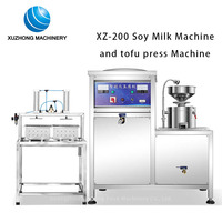 Presse à fromage automatique, machine à tofu, fabricant chinois, acier inoxydable, ligne de production de tofu, pudding, lait de soja, machine à tofu