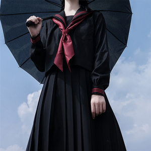 Costume <span class=keywords><strong>japonais</strong></span> personnalisé de haute qualité, uniformes de lycée pour filles, jupes d'uniformes scolaires, vente en gros - Product Image 3