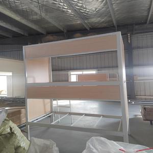 Steel Fashion Capsule Bunk <b>Bed</b> Double Decker Space Bunk <b>Bed</b> with Curtain for Hotel Youth Hostel - Product Image 3