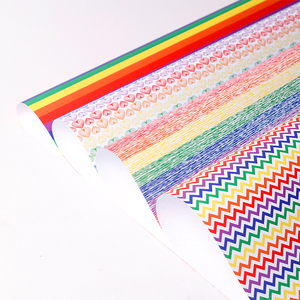 Alta calidad, venta al por mayor, 80g, cumpleaños, niños, amor este papel brillante, divertidos estampados de animales, embalaje, rollo de papel de regalo - Product Image 3