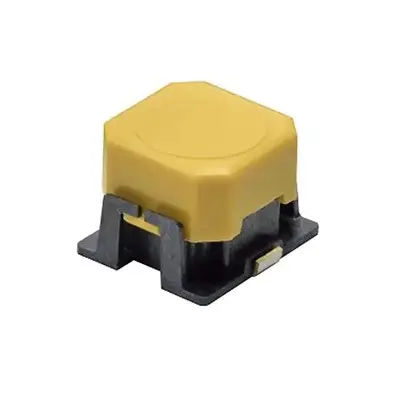 B3AL-1003P-MS Interrupteur tactile longue lumière jaune