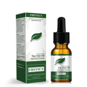 Firstsun Tea tree anti-acne sapone di olio essenziale idratante e riducendo i pori olio essenziale di riparazione della pelle danneggiata