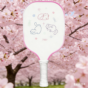 Raquette de pickleball en fibre de carbone T700 avec noyau en nid d'abeille, surface en graphite, approuvée USAPA, vente en gros d'usine, personnalisable - Product Image 1