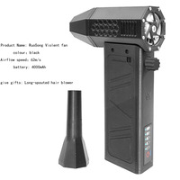 Turbopropulseur électrique portable micro turbopropulseur vertical petit générateur de turbine éolienne pour automobile micro jet fan