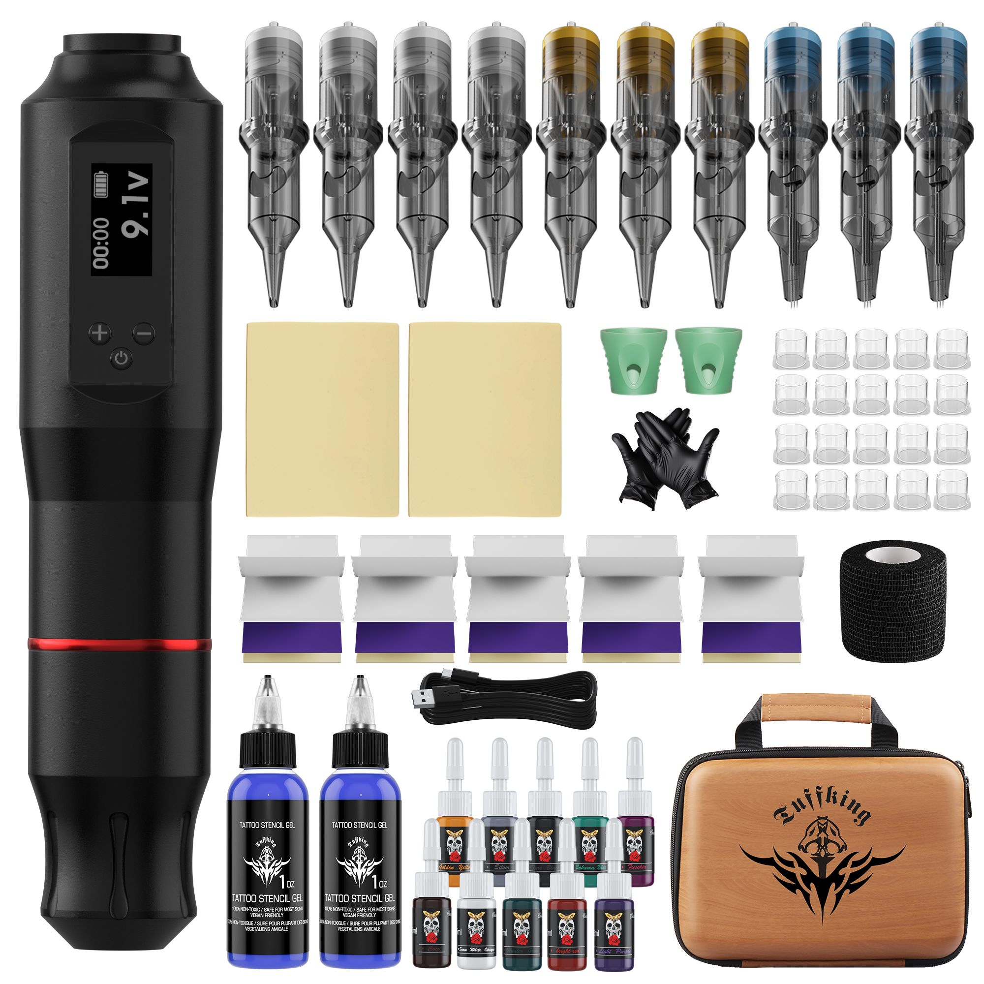 Stylo de tatouage noir